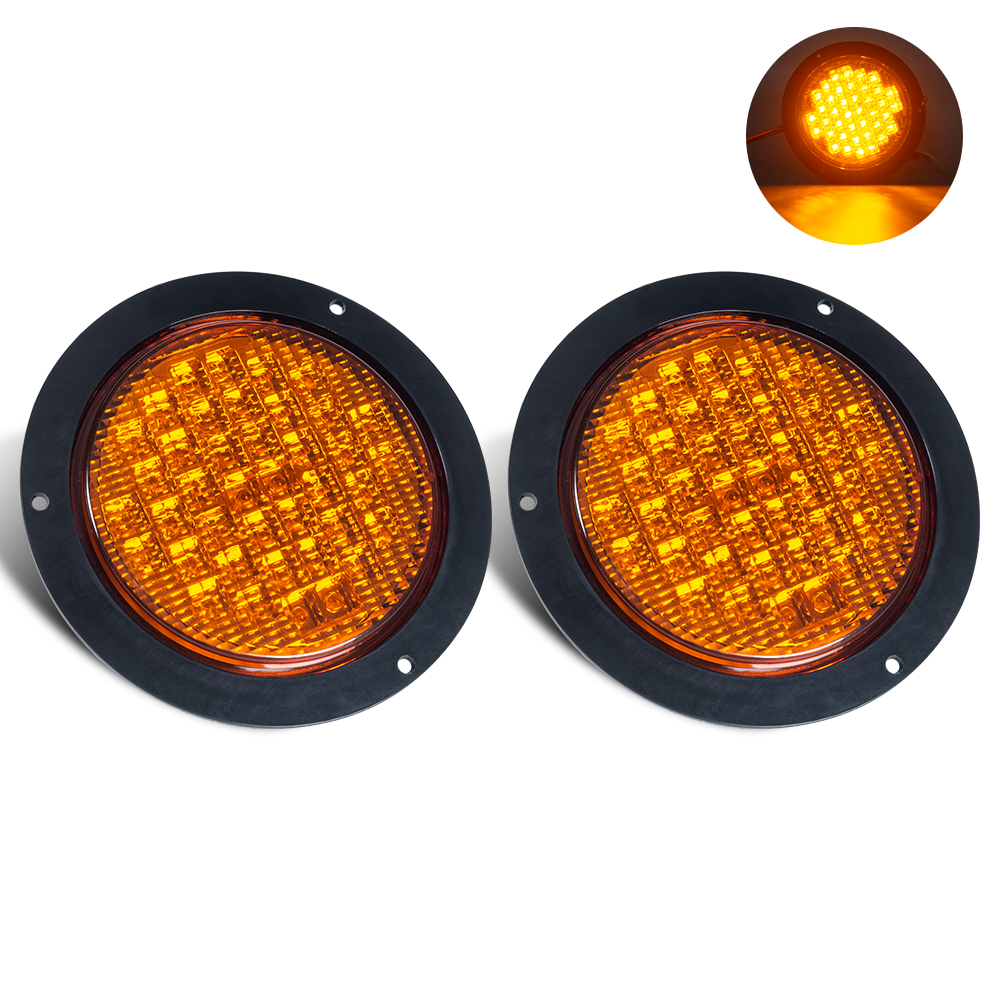 トラック用6インチアンバーLEDテールライト